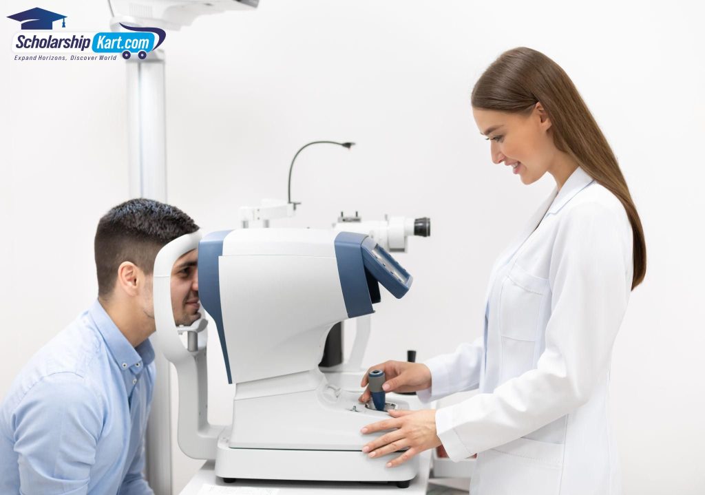 study optometry ophthalmics orthoptics in UK