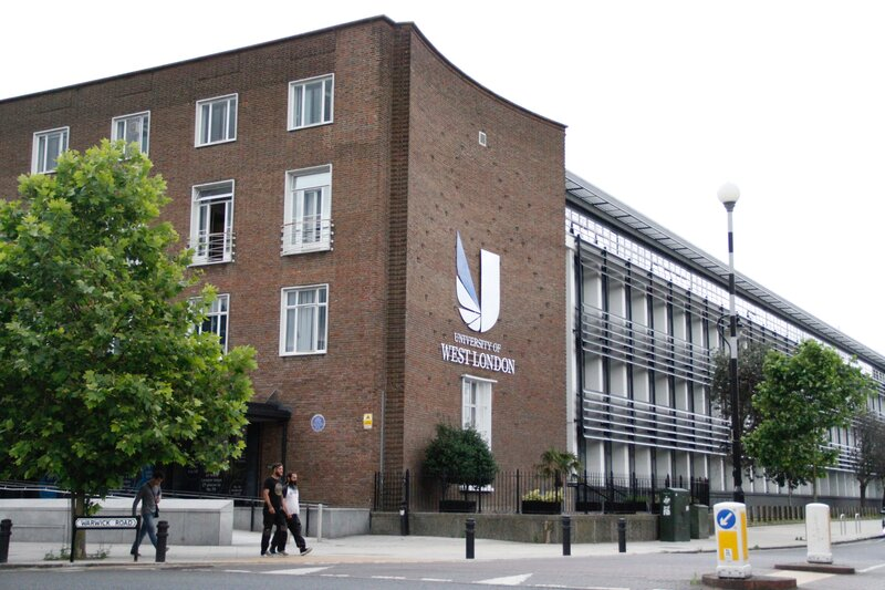 University of West London campus with international students exploring career-focused education in the UK | Scholarshipkart
