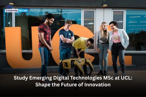 Study Emerging Digital Technologies MSc at UCL: Shape the Future of Innovation